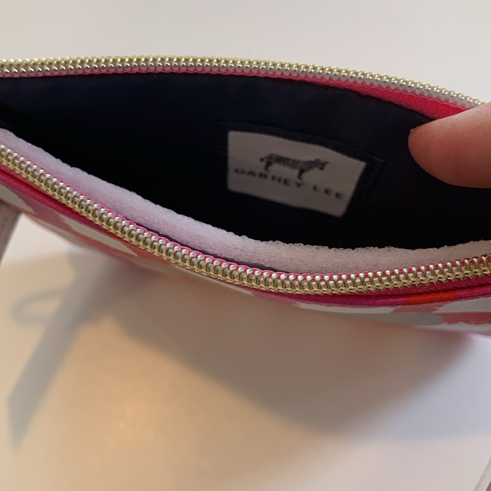 Dabney Lee heart makeup  bag - Picture 2 of 6